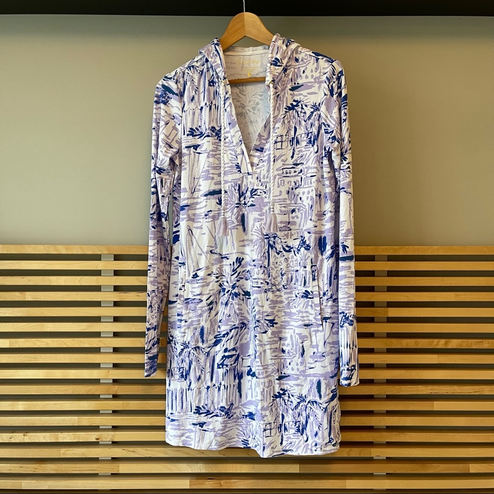 Lilly Pulitzer Long Sleeve Hoodie Dress S